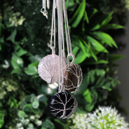 Tree of Life Gemstone Necklace