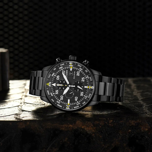 Solar Eclipse Timepiece Watch - CITIZEN   Three Eyes Waterproof