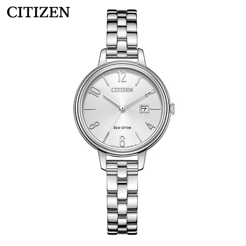 CITIZEN Solar Eclipse Three-Eyes Waterproof Watch (EW2440-53A)